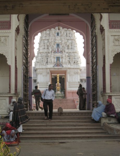 Entrada al templo de Vishnu