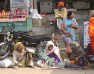 Mujeres indigentes (beggars)