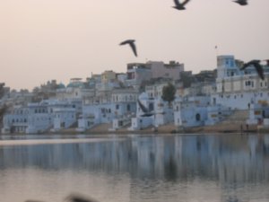 Lago sagrado de Pushkar