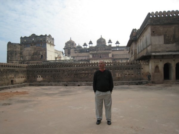En el Palacio de Raja Mahal