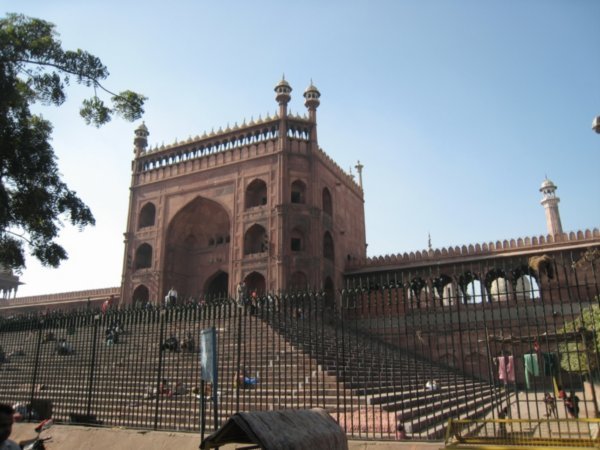 Puerta de entrada de la mezquita Jama Masjid