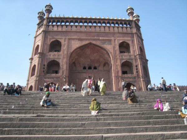 Portón de entrada de Jama Masjid
