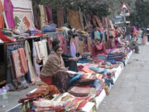 Mercado tibetano de Janpath