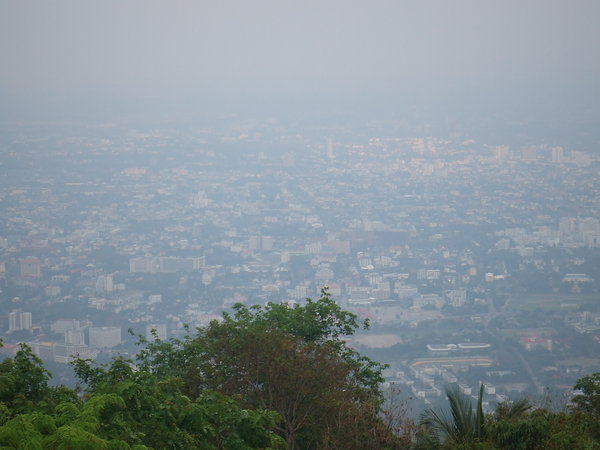 Chiang Mai from above