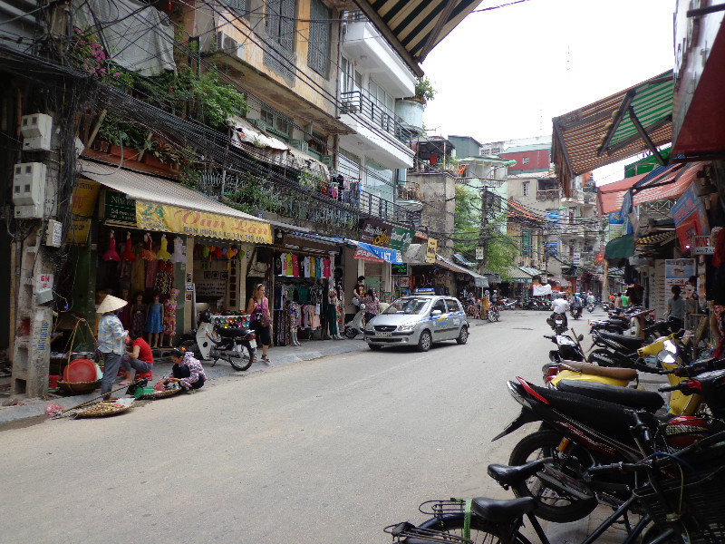 Street view in Hanoi