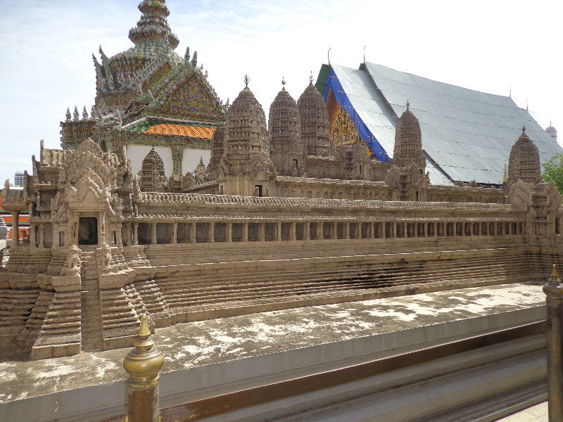 A small model of the Grand Palace....