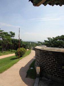 The fortress walls
