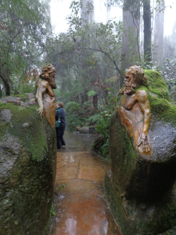The statues in the woods :)