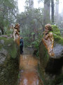 The statues in the woods :)