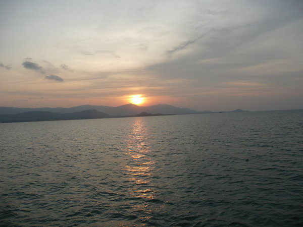 Koh Samui with sunset