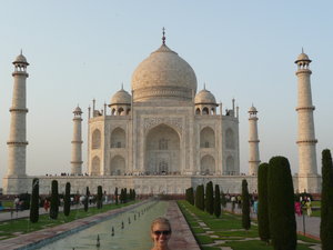 The love inspired, Taj Mahal!