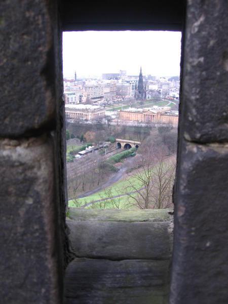 Through the Castle wall
