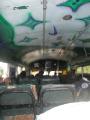 Interior of typical Choroni bus