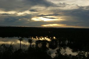 Beautiful Amazon sunset 2