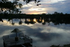 Beautiful Amazon sunset 4