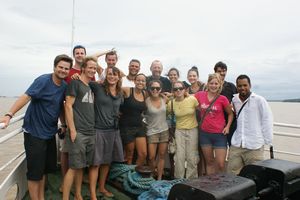450 people on board, and this was the Gringo group!