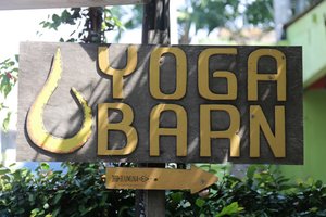 Morning yoga at @ Yoga Barn - Ubud