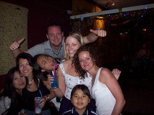 Last night in chiang mai at the reggae bar