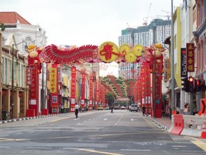 Entrance to china town