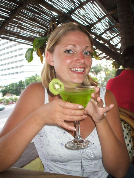 'Enjoying' a rancid green cocktail