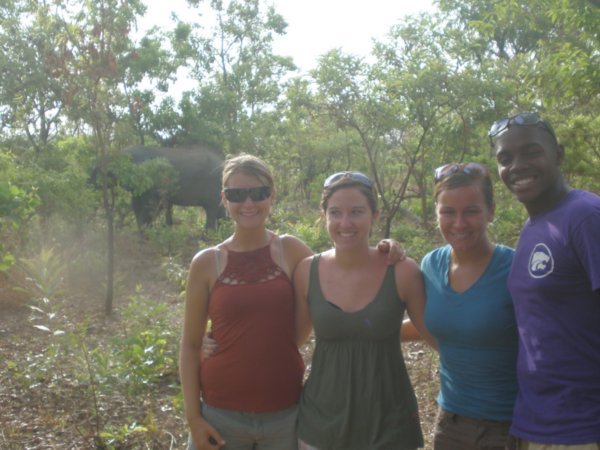 group photo with mr. elephante