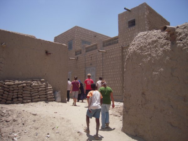 walking through Timbuktu