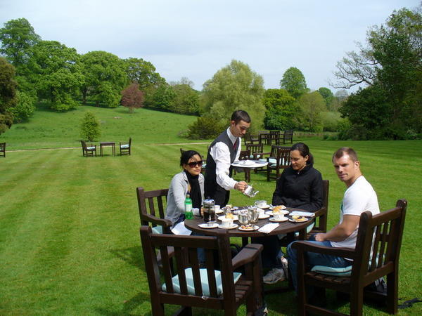 High tea at the Manor