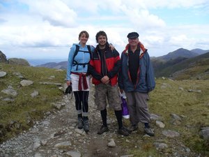 ON the way to Scafell Pike