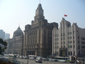 Grand old Buildings along the Bund, Shanghai
