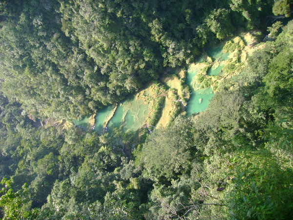 semuc champey from above