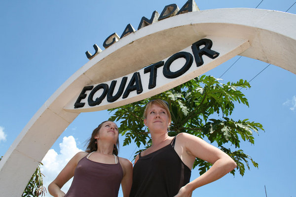 crossing the equator!