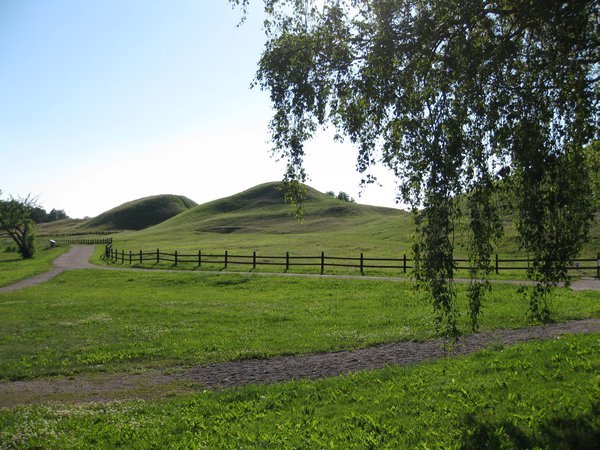 Burial mounds at Gamla Uppsala