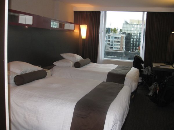 My hotel room. Ah, luxury :-)