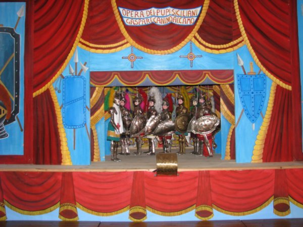 Puppet Theatre in Alcamo, Sicily