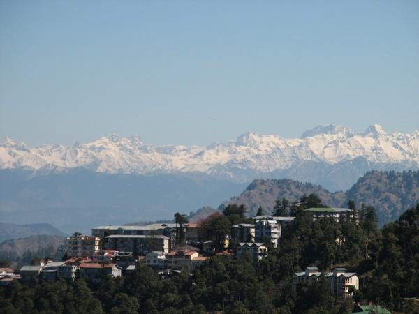 Spiti Range from Shimla