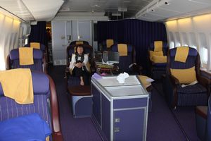 Roughing it in First Class