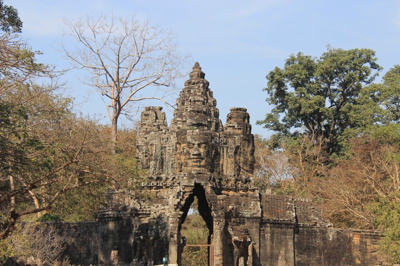 Entrance To Angkor Thom