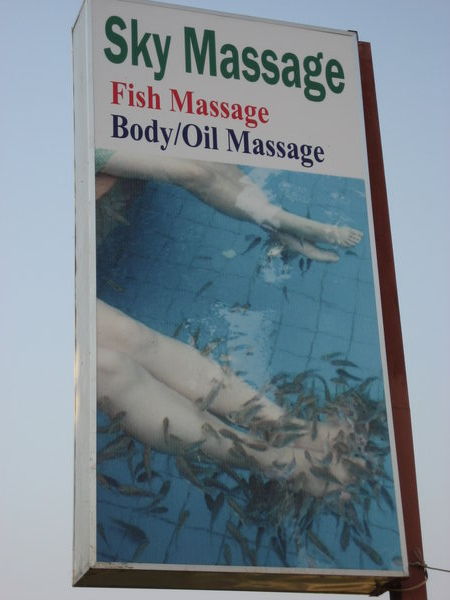 Fish massage