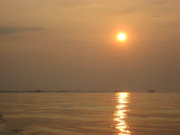 Sunrise on Tonle Sap