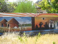 Mural at Botswana-Baylor