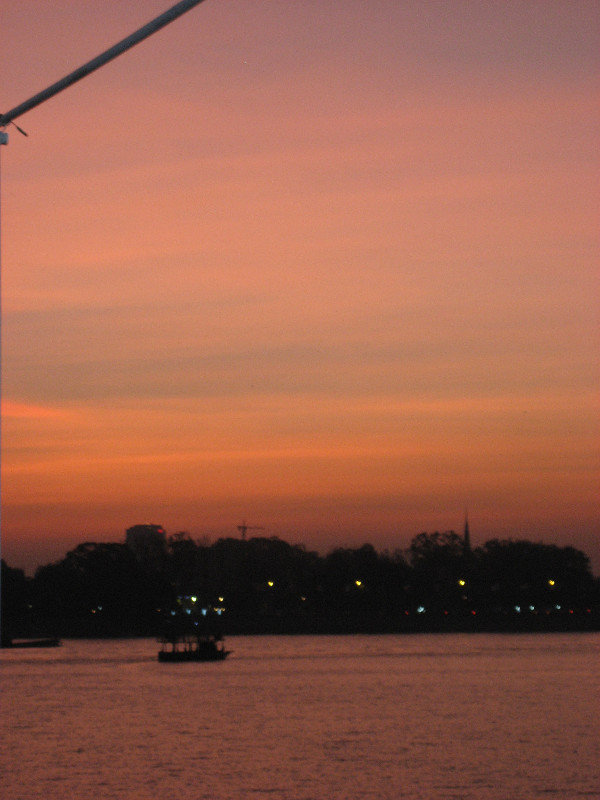 Sunset, Phnom Penh
