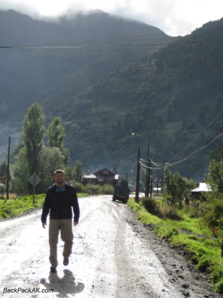The Main Drag of Puyuhuapi, Chile