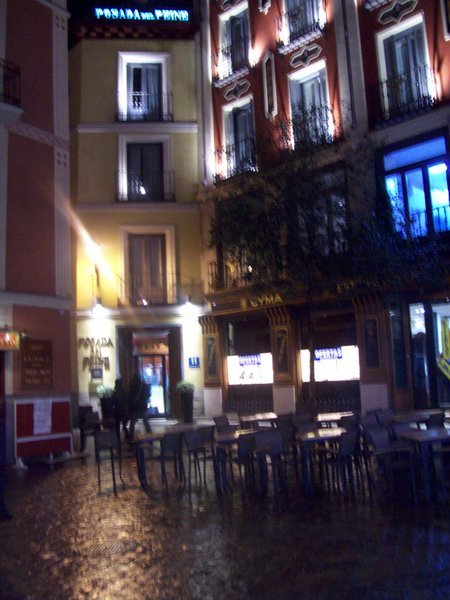 A corner cafe in Madrid I thought was cute :)