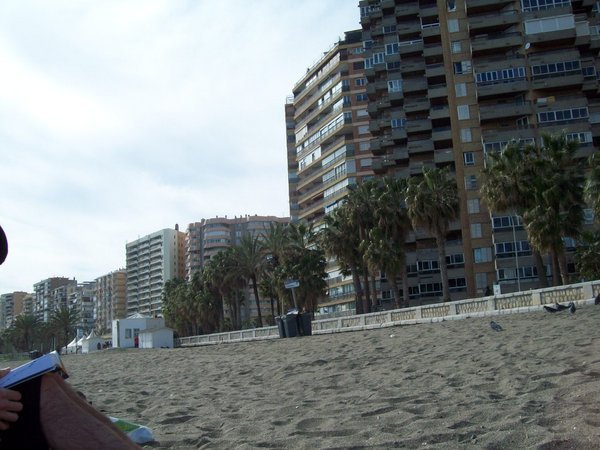 High rise apartments along the beach.....pretty much the most common type of housing found here