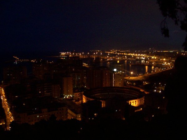 Another shot of nighttime in Malaga