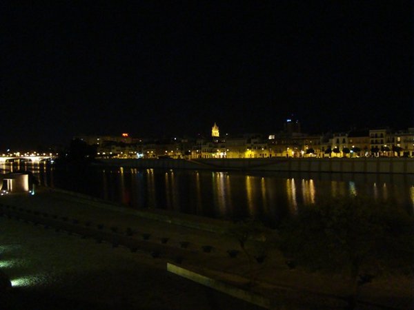 Guadalquivir River in Sevilla