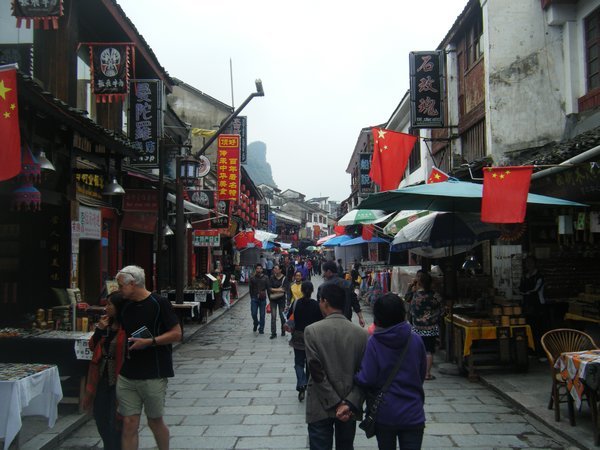 Yangshou busy street