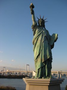 It's not as if Tokyo has the Statue of Liberty...oh wait..yes they do..