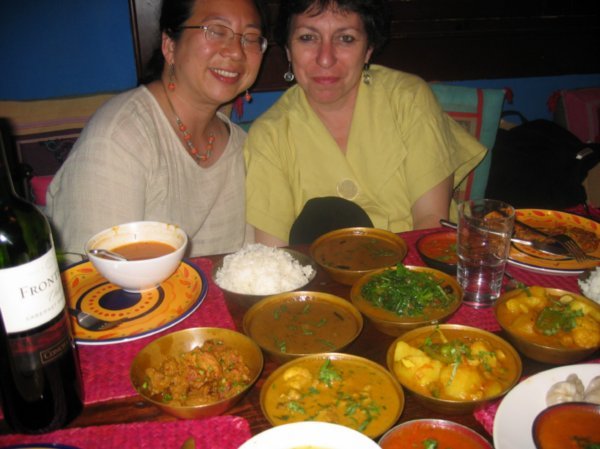Dinner at Nepalese Restaurant