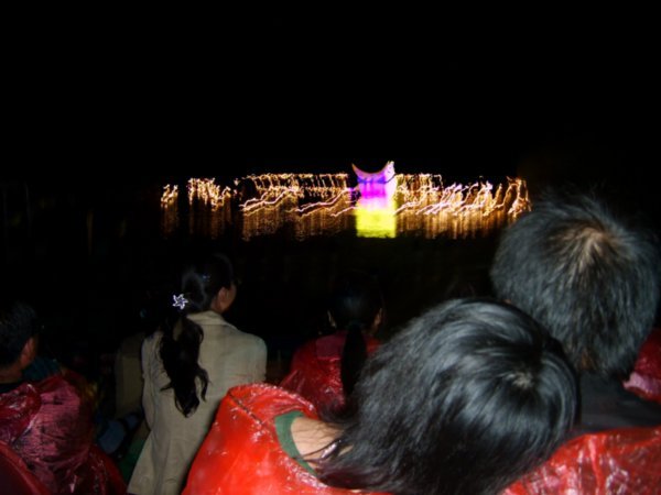 sound and light festival on the Li River
